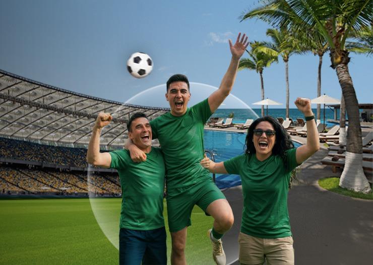 FEEL THE EXCITEMENT OF SOCCER AT KRYSTAL Krystal® Beach Acapulco FEEL THE EXCITEMENT OF SOCCER AT KRYSTAL Krystal® Beach Acapulco